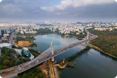 Durgam Cheruvu Cable Bridge